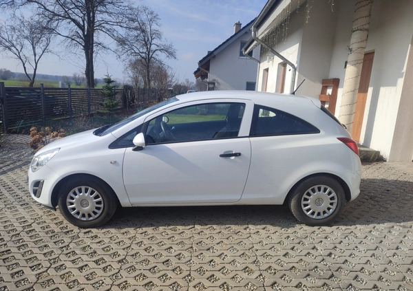 Opel Corsa cena 18300 przebieg: 163200, rok produkcji 2012 z Poznań małe 56